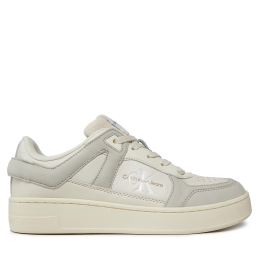 Снимка на Сникърси Calvin Klein Jeans Basket Cupsole Low Mix Ml Fad YW0YW01301 Бежов