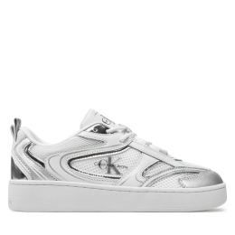 Снимка на Сникърси Calvin Klein Jeans Basket Cupsole Low Mix Ml Mr YW0YW01386 Бял