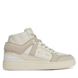 Снимка на Сникърси Calvin Klein Jeans Basket Cupsole Mid Lth Ml Fad YM0YM00883 Бежов