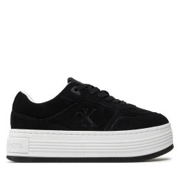 Снимка на Сникърси Calvin Klein Jeans Bold Platf Laceup Low Mg Suede YW0YW01575 Черен