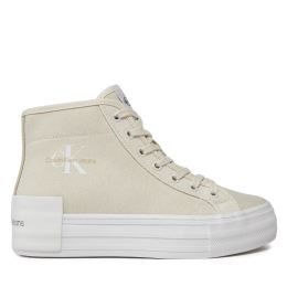 Снимка на Сникърси Calvin Klein Jeans Bold Vulc Flatf Mid Cs Ml Btw YW0YW01392 Бежов