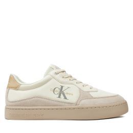 Снимка на Сникърси Calvin Klein Jeans Classic Cupsole Low Mix Mtl YM0YM01033 Екрю