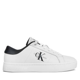 Снимка на Сникърси Calvin Klein Jeans Classic Cupsole Lowlaceup Lth Wn YW0YW01444 Черен