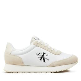 Снимка на Сникърси Calvin Klein Jeans Retro Runner Low Lace Ny Ml YW0YW01326 Бял