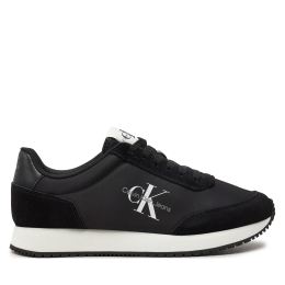 Снимка на Сникърси Calvin Klein Jeans Retro Runner Low Lace Ny Ml YW0YW01326 Черен