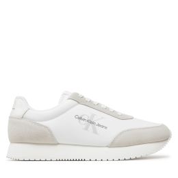 Снимка на Сникърси Calvin Klein Jeans Retro Runner Low Laceup Su-Ny Ml YM0YM00746 Бял