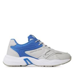 Снимка на Сникърси Calvin Klein Jeans Retro Tennis High/Low Frequency YM0YM00637 Сив