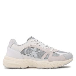 Снимка на Сникърси Calvin Klein Jeans Retro Tennis Laceup Mix Lth YM0YM00696 Сив