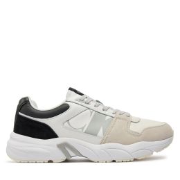 Снимка на Сникърси Calvin Klein Jeans Retro Tennis Laceup Nbs Lth Mix YM0YM00745 Бял