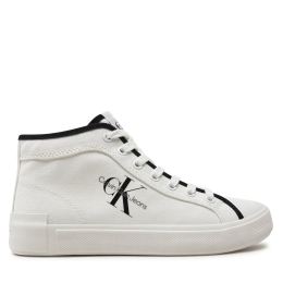 Снимка на Сникърси Calvin Klein Jeans Skater Vulcanized High Cs Ml Mr YW0YW01454 Бял