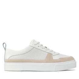 Снимка на Сникърси Calvin Klein Low Top Lace Up Lth HM0HM00495 Бял