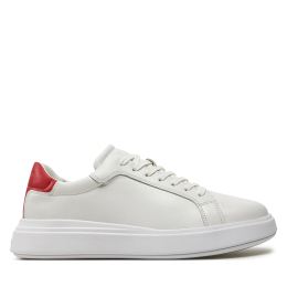 Снимка на Сникърси Calvin Klein Low Top Lace Up Lth HM0HM01016 Бял