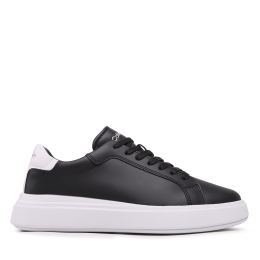 Снимка на Сникърси Calvin Klein Low Top Lace Up Lth HM0HM01016 Черен