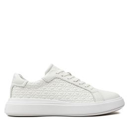 Снимка на Сникърси Calvin Klein Low Top Lace Up Lth Mono HM0HM01498 Бял