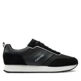 Снимка на Сникърси Calvin Klein Low Top Lace Up Mix HM0HM01554 Черен