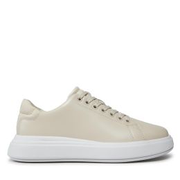 Снимка на Сникърси Calvin Klein Raised Cup Lace Up Nano Mono Bt HW0HW01878 Бежов