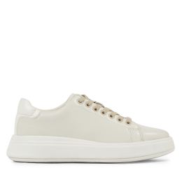 Снимка на Сникърси Calvin Klein Raised Cupsole Lace Up HW0HW01668 Бежов