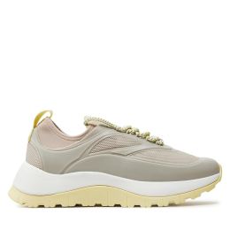 Снимка на Сникърси Calvin Klein Runner Lace Up Caging HW0HW01900 Бежов