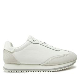 Снимка на Сникърси Calvin Klein Runner Lace Up - Mono Mix HW0HW02294 Бял