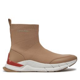 Снимка на Сникърси Calvin Klein Sockboot Runner HM0HM01241 Бежов