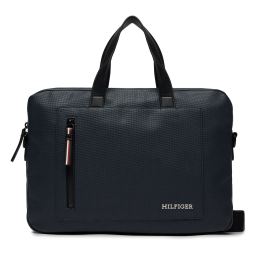 Снимка на Чанта за лаптоп Tommy Hilfiger Th Pique Slim Computer Bag AM0AM11784 Тъмносин