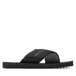 Снимка на Чехли Calvin Klein Jeans Cross Sandal Slipon Rp In Btw YM0YM00942 Черен