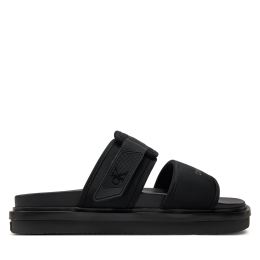 Снимка на Чехли Calvin Klein Jeans Double Bar Sandal Wb In Br YM0YM00946 Черен