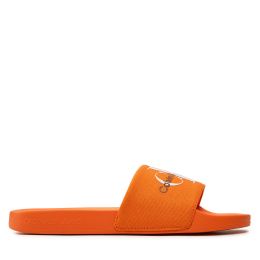 Снимка на Чехли Calvin Klein Jeans Slide Monogram Co YM0YM00061 Оранжев