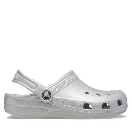 Снимка на Чехли Crocs Classic Glitter Clog K 206993 Сребрист