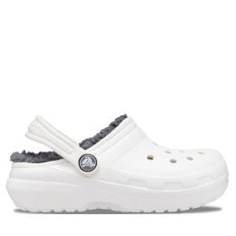 Снимка на Чехли Crocs Classic Lined Clog Kids 207010 Бял