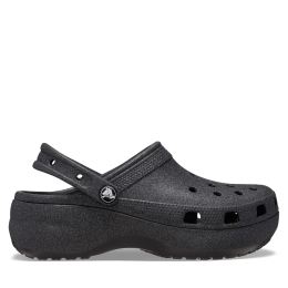 Снимка на Чехли Crocs Classic Platform Glitter Clog W 207241 Черен