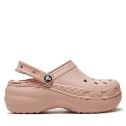 Снимка на Чехли Crocs Classic Platform Lined Clog W 207938 Розов