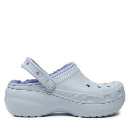 Снимка на Чехли Crocs Classic Platform Lined Clog W 207938 Светлосиньо