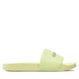 Снимка на Чехли Tommy Hilfiger Colorful Hilfiger Pool Slide FM0FM04060 Зелен