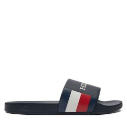 Снимка на Чехли Tommy Hilfiger Rwb Pool Slide FM0FM05093 Тъмносин