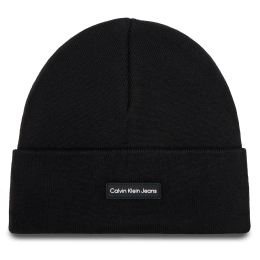 Снимка на Шапка Calvin Klein Jeans Inst Patch Beanie K50K512142 Черен