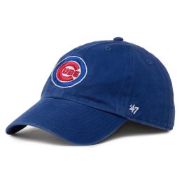 Снимка на Шапка с козирка 47 Brand Mlb Chicago Cubs '47 Clean Up B-RGW05GWS-RYB Тъмносин