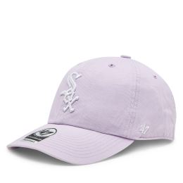 Снимка на Шапка с козирка 47 Brand Mlb Chicago White Sox ’47 Clean Up W/No Loop Label B-NLRGW06GWS-YX Виолетов