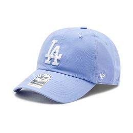 Снимка на Шапка с козирка 47 Brand MLB Los Angeles Dodgers '47 CLEAN UP B-RGW12GWS-LVB Виолетов