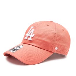 Снимка на Шапка с козирка 47 Brand MLB Los Angeles Dodgers '47 CLEAN UP B-RGW12GWSNL-IRA Червен