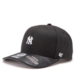 Снимка на Шапка с козирка 47 Brand MLB New York Yankees Base Runner 47 MVP DP B-BRMDP17WBP-BK Черен