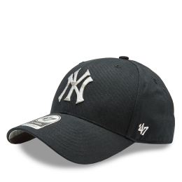 Снимка на Шапка с козирка 47 Brand MLB New York Yankees Retro Stripe Under 47 MVP B-RETMU17GWP-BK Черен