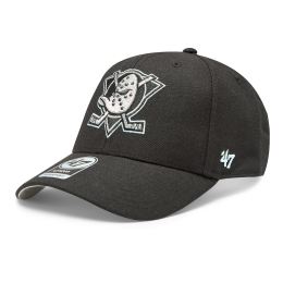 Снимка на Шапка с козирка 47 Brand NHL Anaheim Ducks Metallic Snap '47 MVP H-MTLCS25WBP-BKA Черен