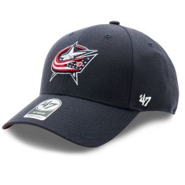 Снимка на Шапка с козирка 47 Brand NHL Columbus Blue Jackets H-BLPMS28WBP-NY Тъмносин