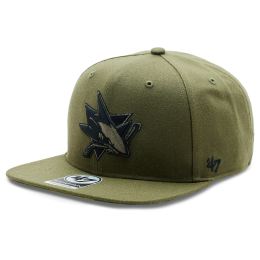 Снимка на Шапка с козирка 47 Brand NHL San Jose Sharks Ballpark Camo '47 CAPTAIN H-BCAMO22WBP-SW Зелен