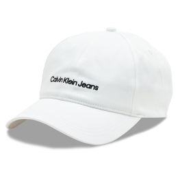 Снимка на Шапка с козирка Calvin Klein Jeans Institutional K50K510062 Бял