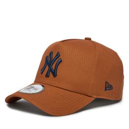 Снимка на Шапка с козирка New Era New York Yankees League Essential 9FORTY E-Frame 60580697 Кафяв