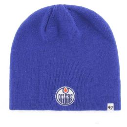 Снимка на 47 NHL EDMONTON OILERS BEANIE Зимна шапка, синьо, размер