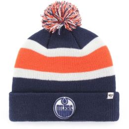 Снимка на 47 NHL EDMONTON OILERS BREAKAWAY CUFF KNIT Зимна шапка, тъмносин, размер