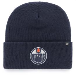 Снимка на 47 NHL EDMONTON OILERS HAYMAKER CUFF KNIT Зимна шапка, тъмносин, размер